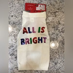 🌸🎄FINAL OFFER🎄Targets Wonder Shop  Dog’s Christmas Sweater Sz. M NWT